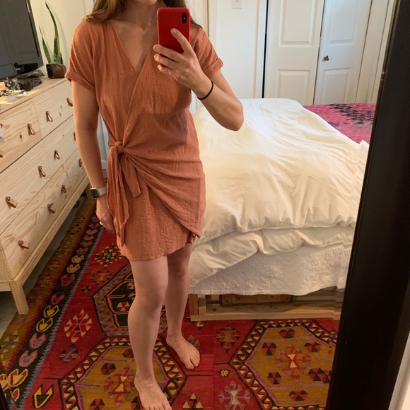 Vici Dolls Wrap Dress by Peach Love - Picture 2 of 8